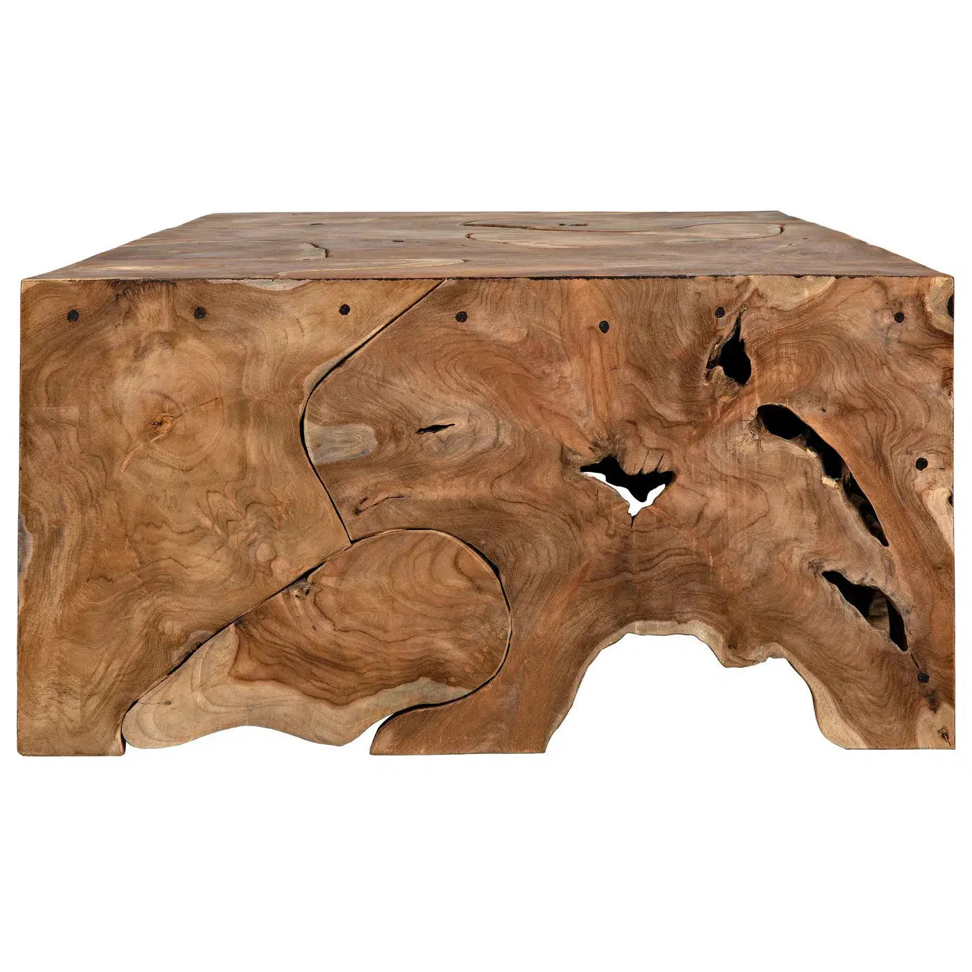 Teak Coffee Table Root Original Stump Pieces - Vert Coffee Table-Coffee Tables-Noir-Sideboards and Things