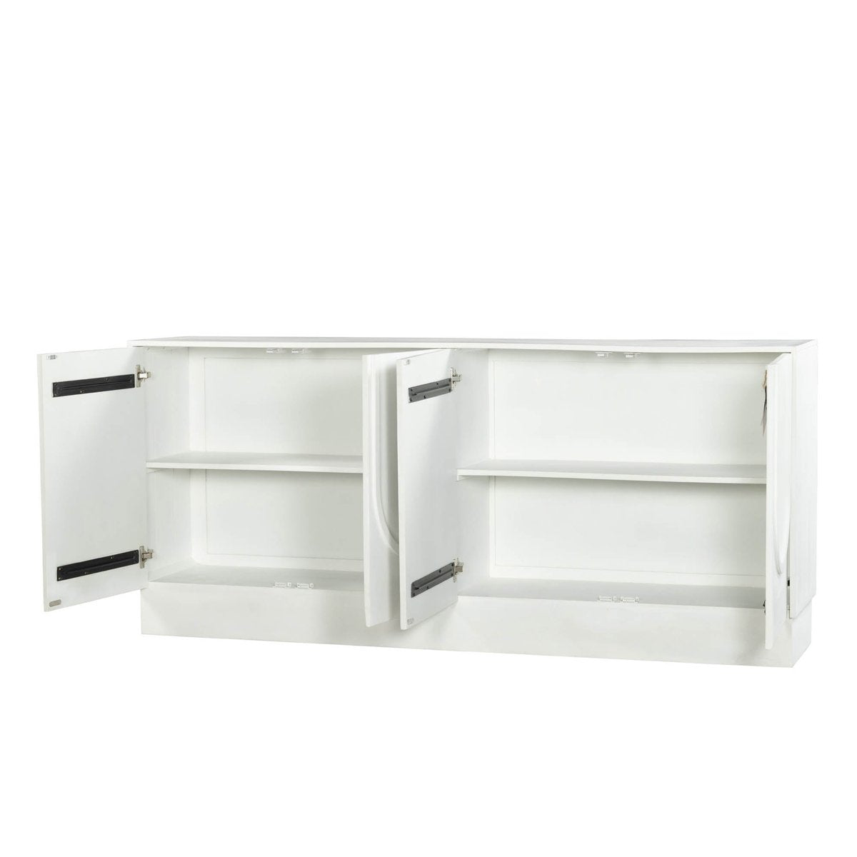 LH Home Tempo Wooden White Sideboard