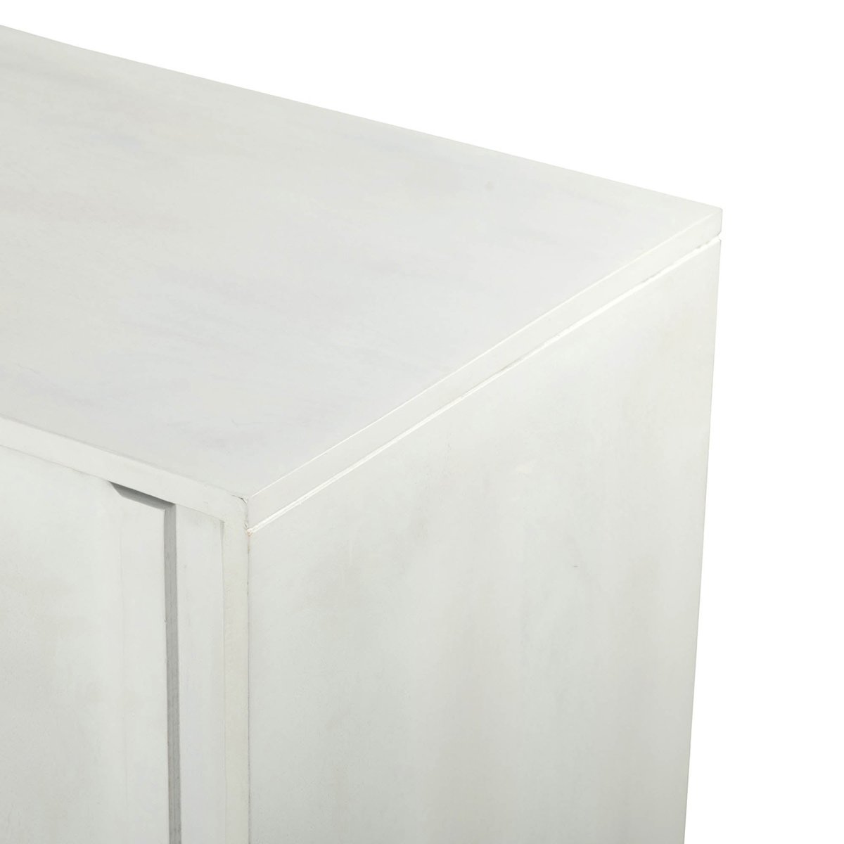 LH Home Tempo Wooden White Sideboard