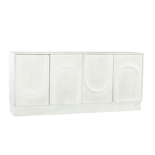LH Home Tempo Wooden White Sideboard