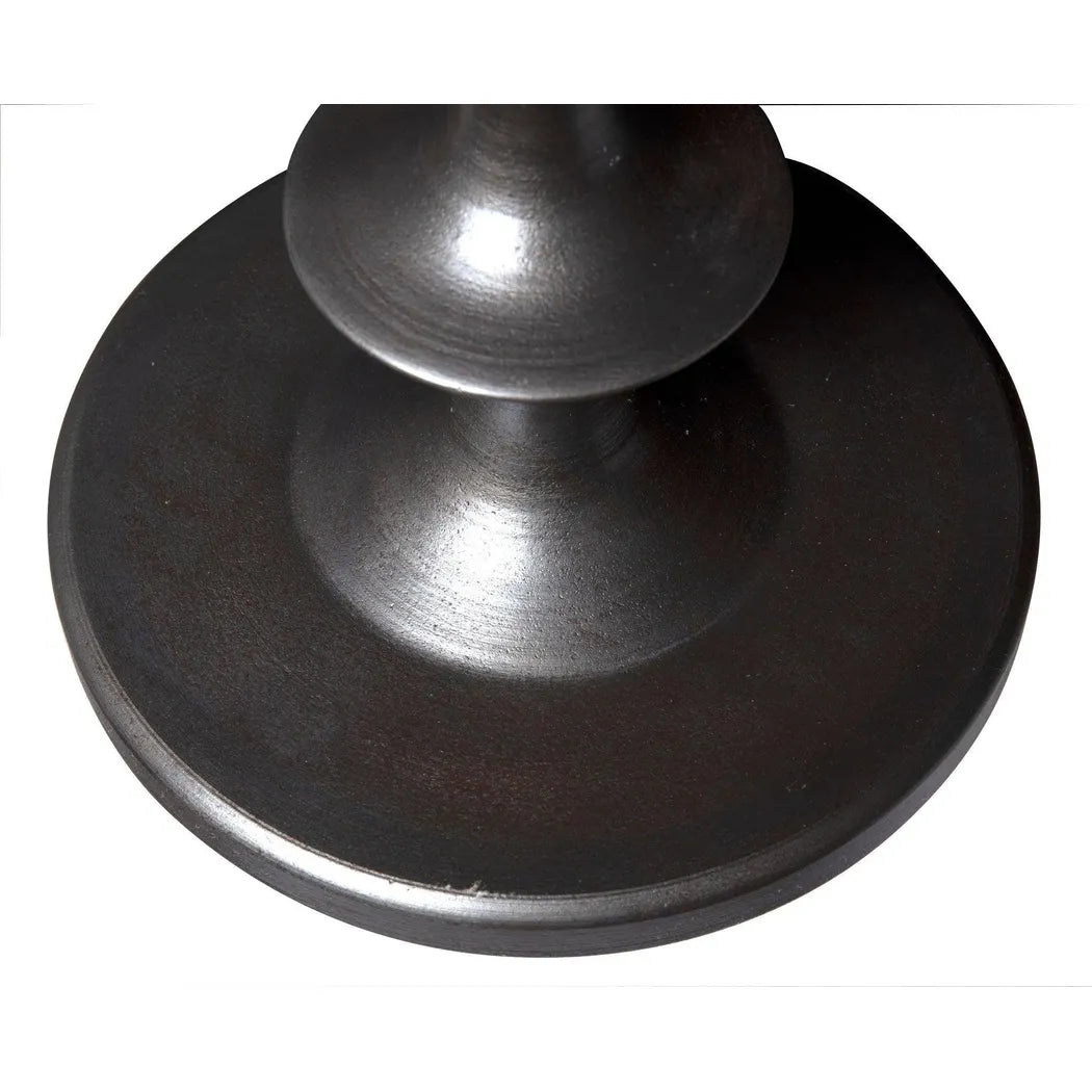Noir Terni Iron Round Side Table