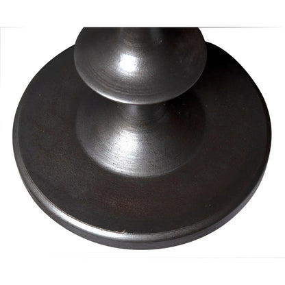 Noir Terni Iron Round Side Table