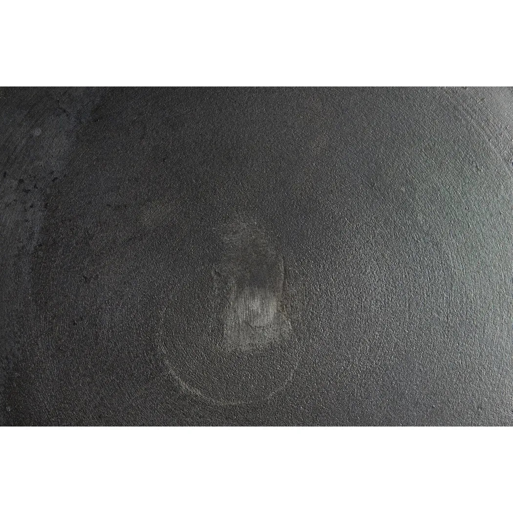 Noir Terni Iron Round Side Table