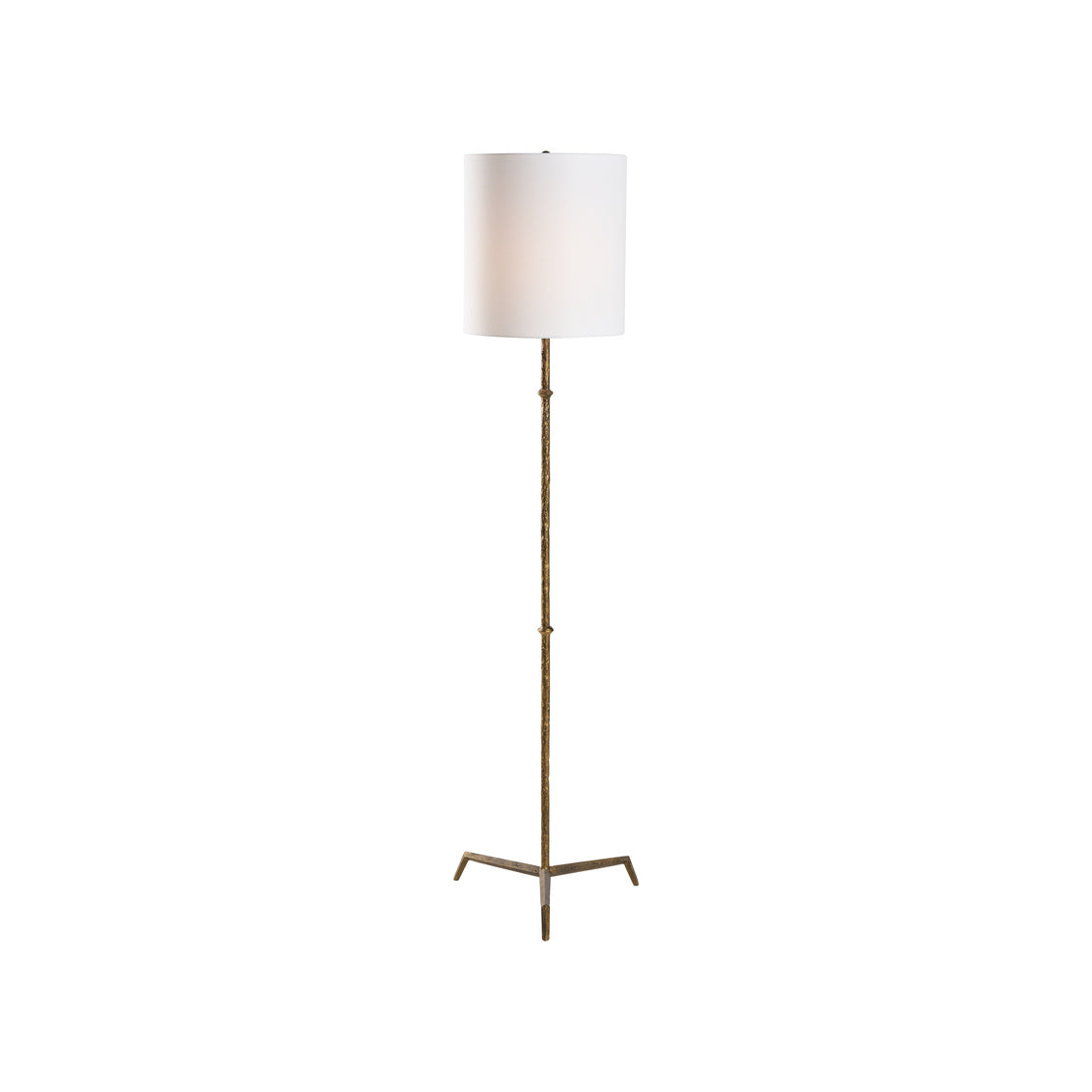 Textured Metal Floor Lamp-Floor Lamps-Chelsea House-LOOMLAN