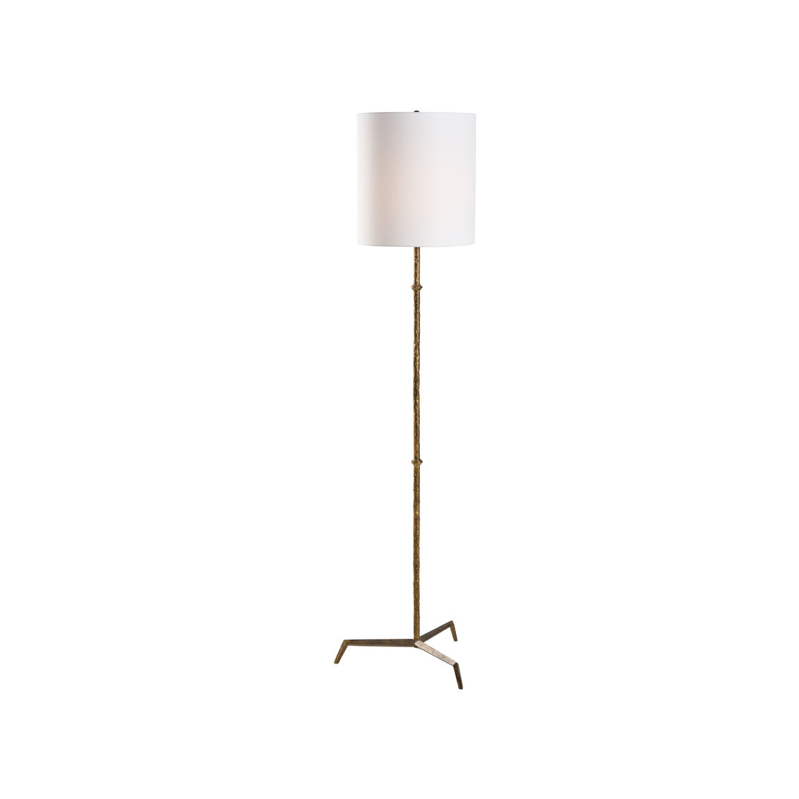 Textured Metal Floor Lamp-Floor Lamps-Chelsea House-LOOMLAN
