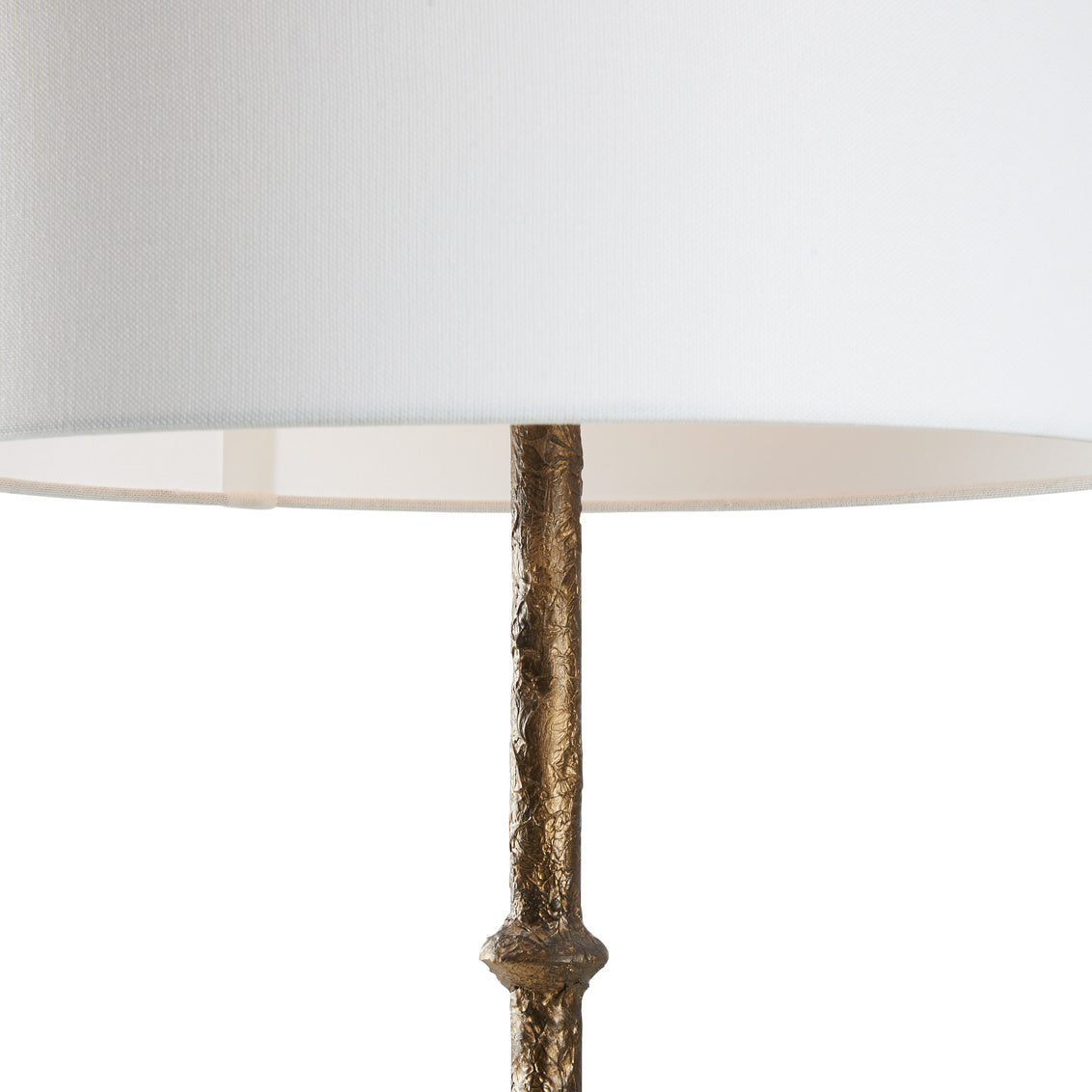 Textured Metal Floor Lamp-Floor Lamps-Chelsea House-LOOMLAN