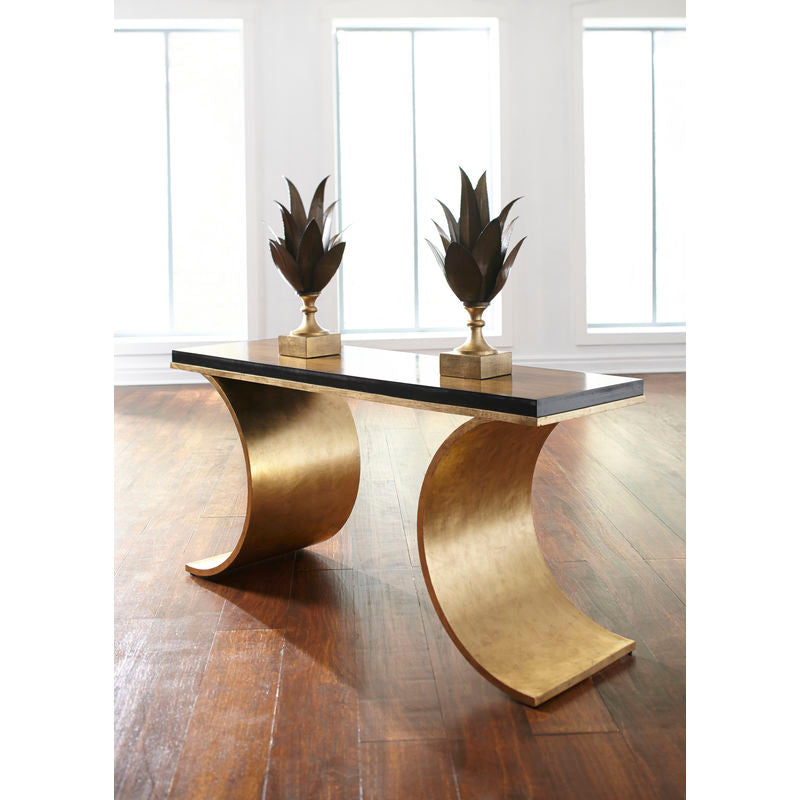 Chelsea House Thames Wood Top Console Table
