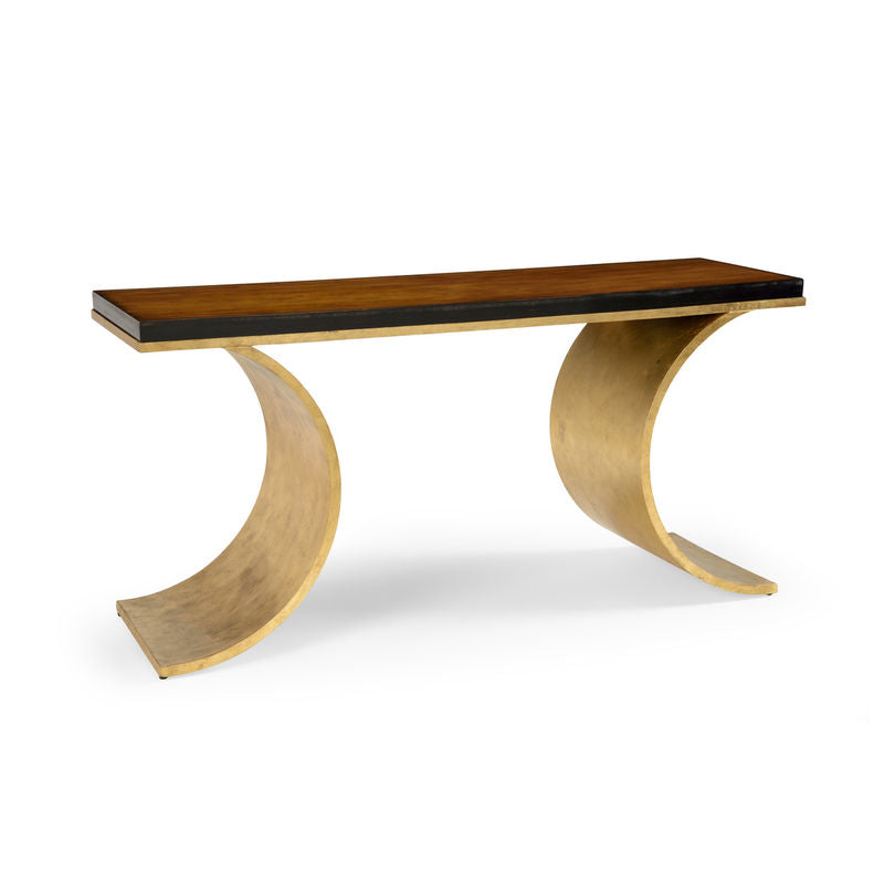 Chelsea House Thames Wood Top Console Table