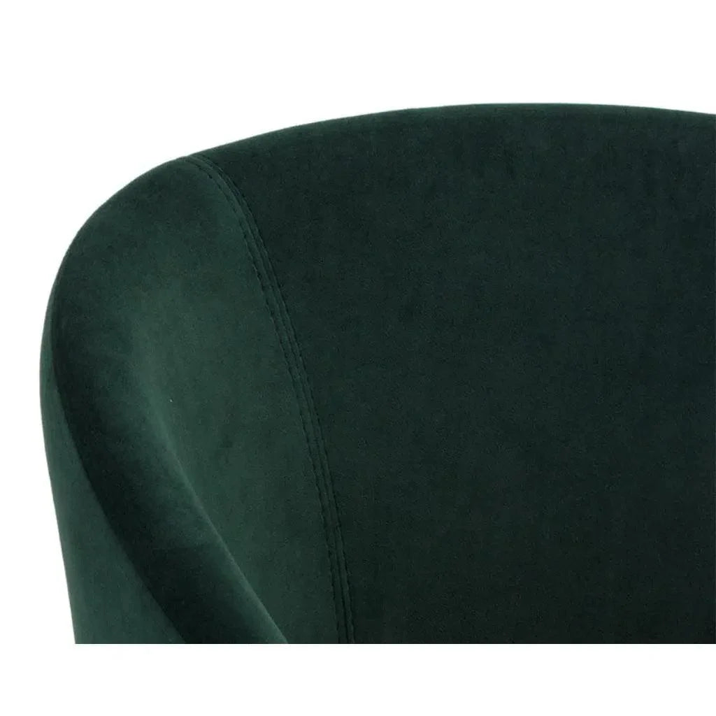 SUNPAN Thatcher Leather Armless Dining Armchair