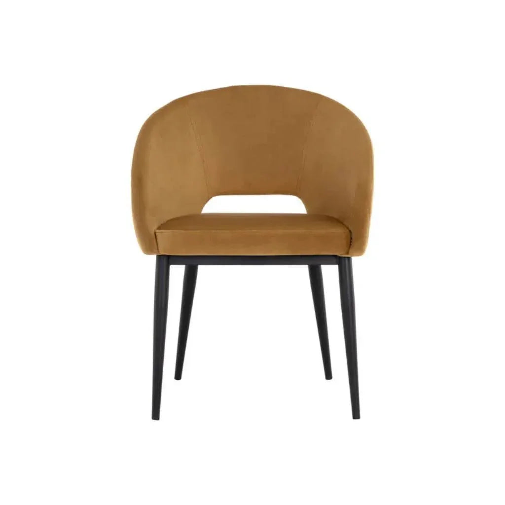 SUNPAN Thatcher Leather Armless Dining Armchair