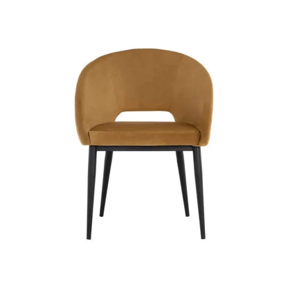 SUNPAN Thatcher Leather Armless Dining Armchair
