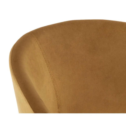 SUNPAN Thatcher Leather Armless Dining Armchair