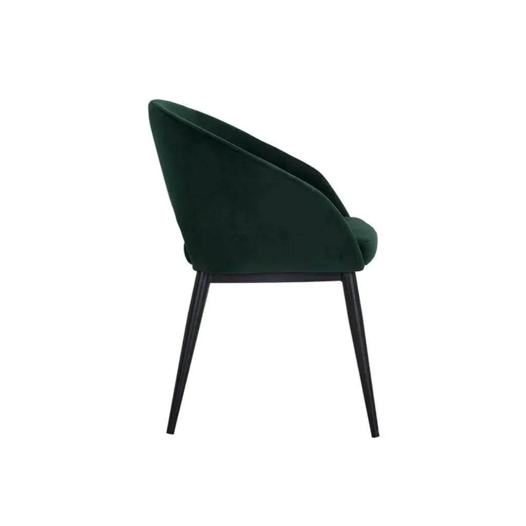 SUNPAN Thatcher Leather Armless Dining Armchair