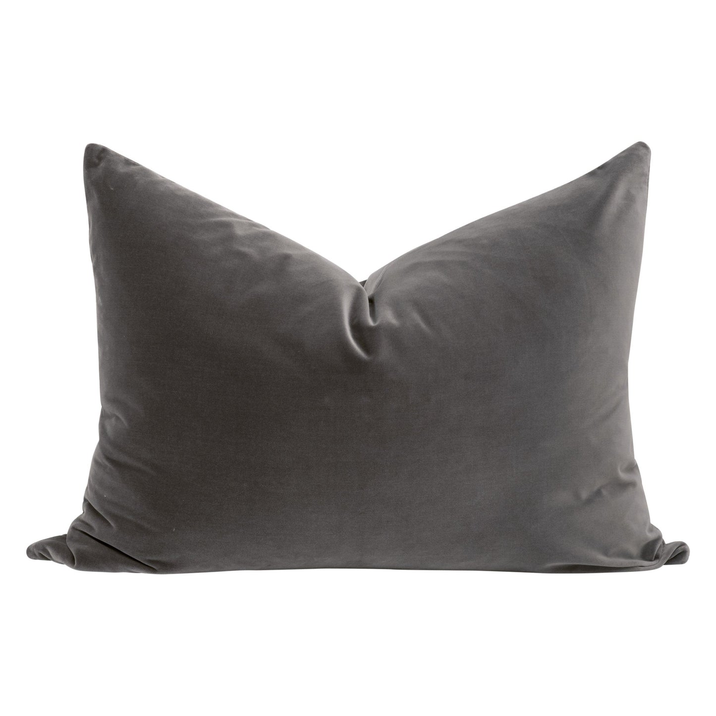 Dove Velvet Extra Large Lumbar Throw Pillow 2PC