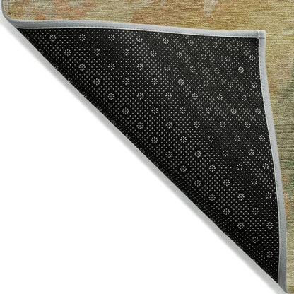 LOOMLAN Rugs Theodara Aloe Washable Indoor-Outdoor Rug
