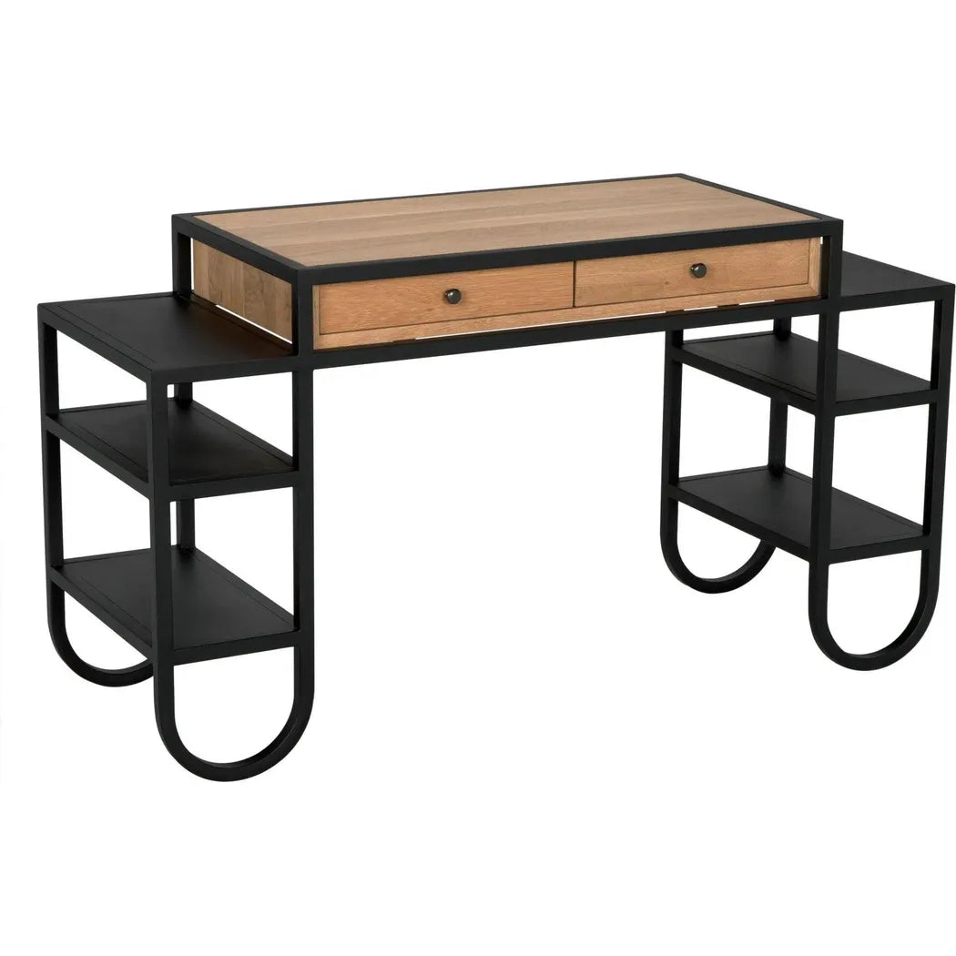 Thomson Wood and Steel Desk