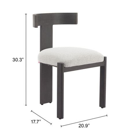 Zuo Modern Tiana Olefin Fabric Outdoor Dining Chair