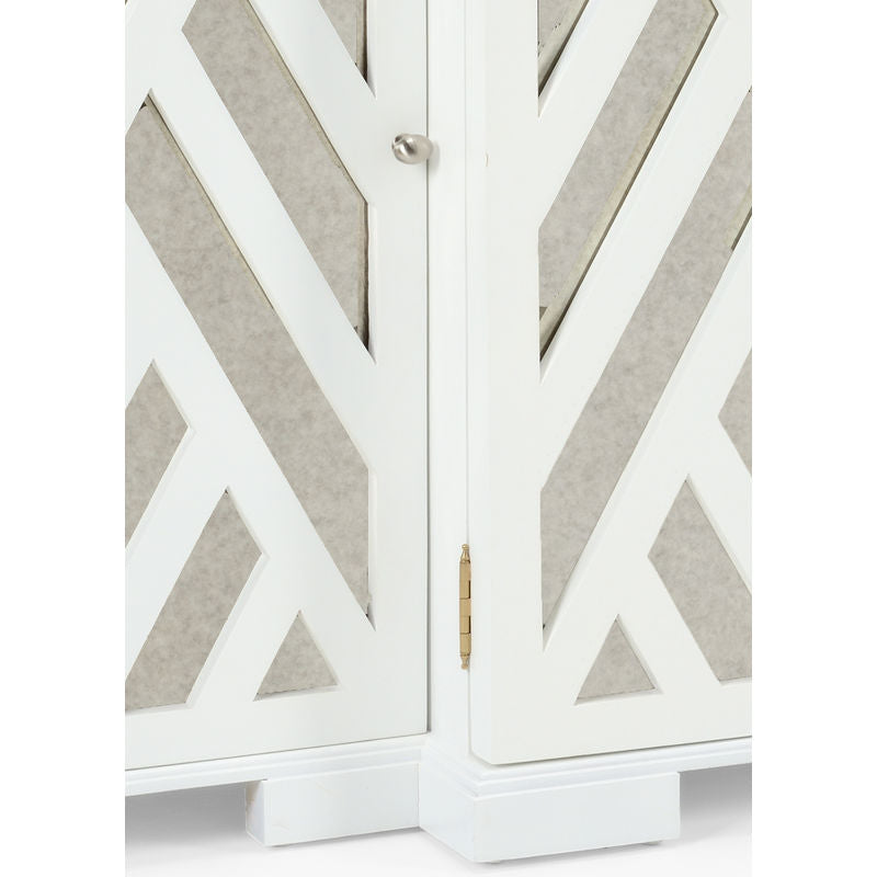 Chelsea House Tidewater Wooden White Sideboard