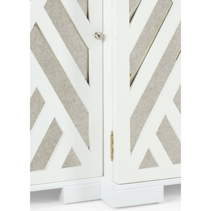 Chelsea House Tidewater Wooden White Sideboard
