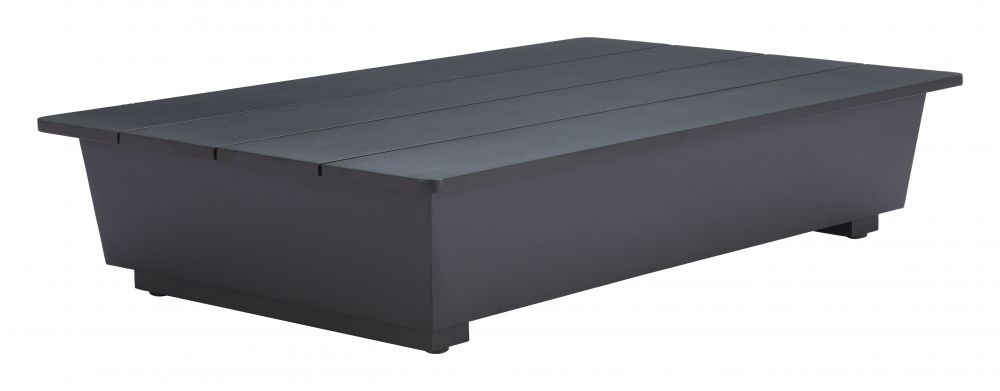 Zuo Modern Tien Aluminum Black Coffee Table