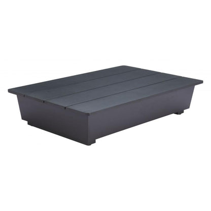 Zuo Modern Tien Aluminum Black Coffee Table
