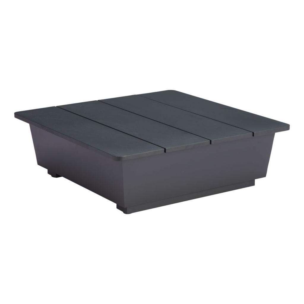 Zuo Modern Tien Aluminum Square Side Table