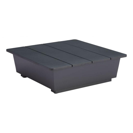 Zuo Modern Tien Aluminum Square Side Table
