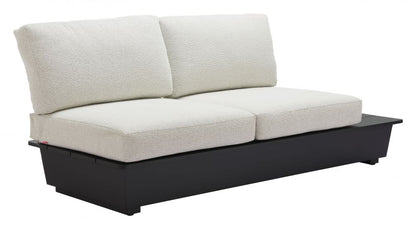 Zuo Modern Tien Olefin Fabric Outdoor Loveseat