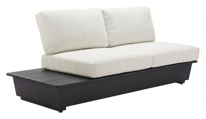 Zuo Modern Tien Olefin Fabric Outdoor Loveseat