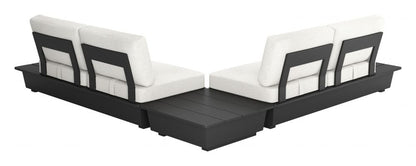 Zuo Modern Tien Olefin Fabric Outdoor Loveseat