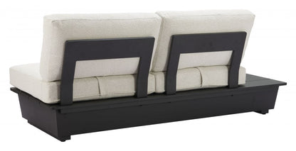Zuo Modern Tien Olefin Fabric Outdoor Loveseat