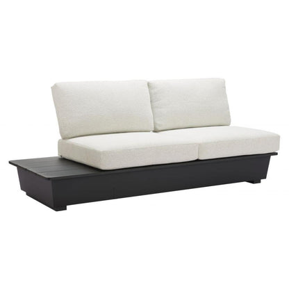 Zuo Modern Tien Olefin Fabric Outdoor Loveseat