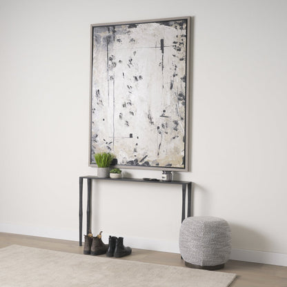 Mercana Timothy Iron Black Console Table