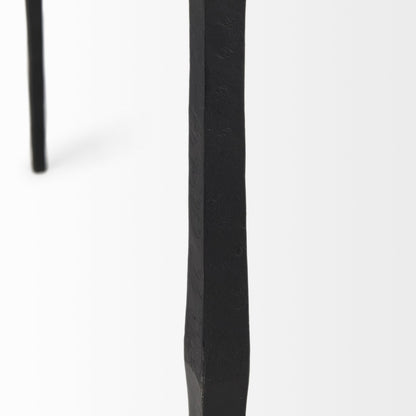 Mercana Timothy Iron Black Console Table