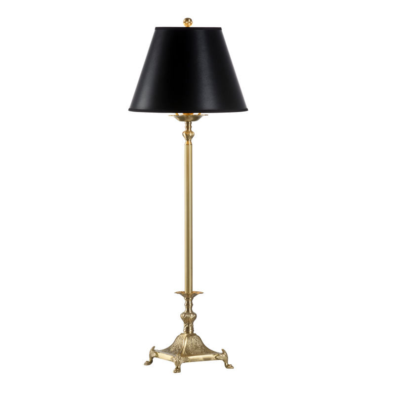 Wildwood Tinsley Buffet Antique Brass Table Lamp