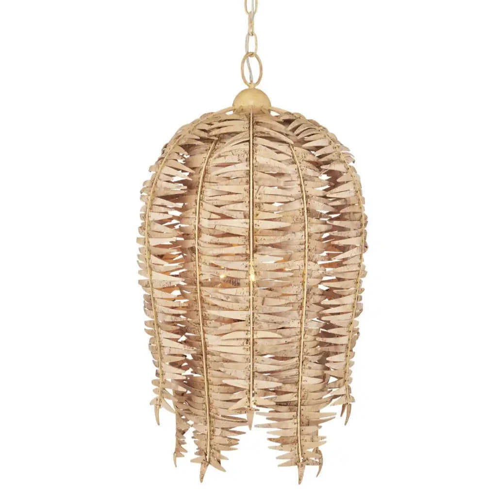 Tiptur Natural Coco Shell Made Pendant