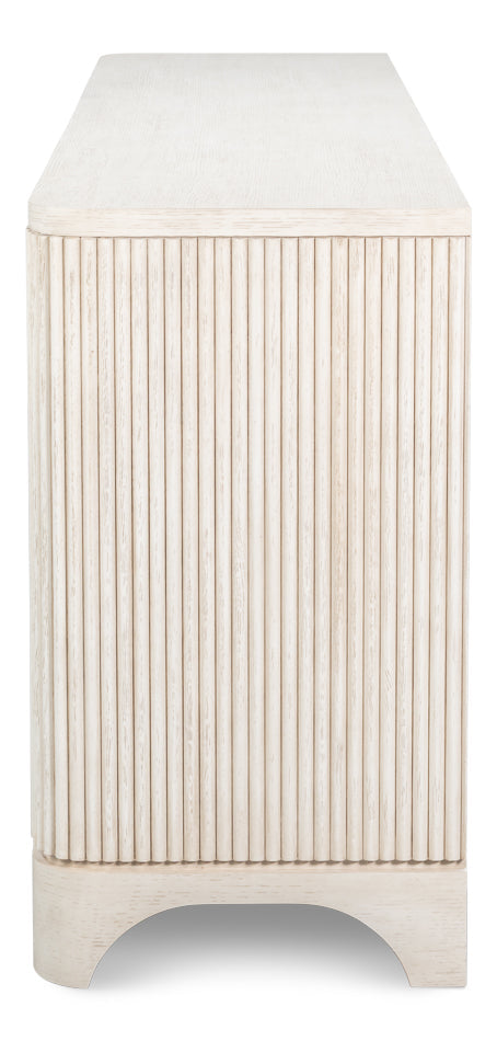 Sarreid Topsail Two Drawers Wood Credenza
