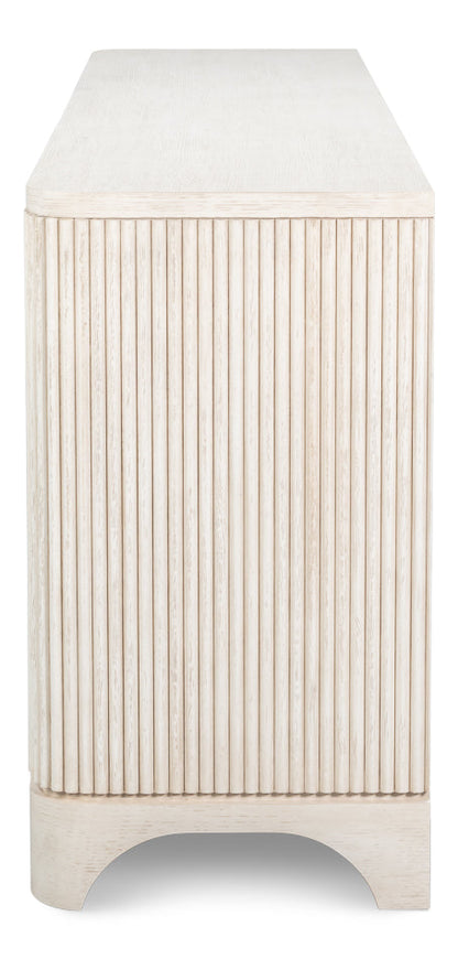 Sarreid Topsail Two Drawers Wood Credenza