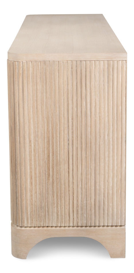 Sarreid Topsail Two Drawers Wood Credenza