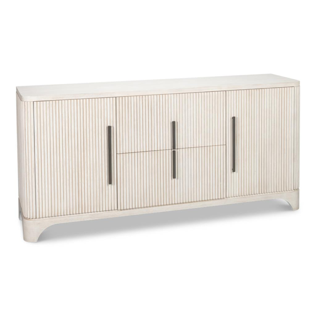 Sarreid Topsail Two Drawers Wood Credenza