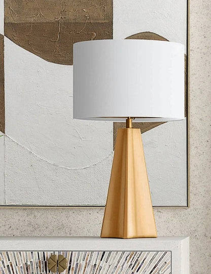 Bassett Mirror Torrington Gold Polyresin Table Lamp