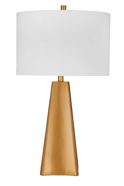 Bassett Mirror Torrington Gold Polyresin Table Lamp