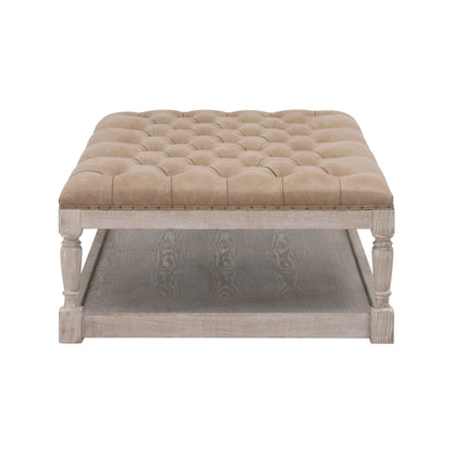 Townsend Tufted Rectangular Coffee Table