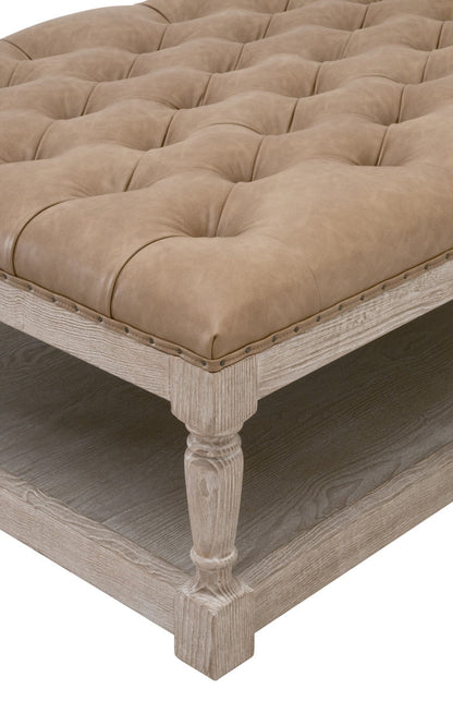 Townsend Tufted Rectangular Coffee Table