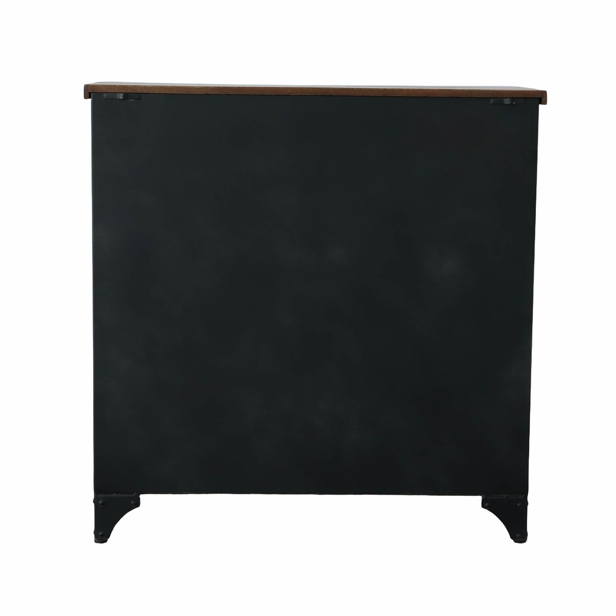 LH Home Tradition Two Doors Black Accent Cabinet