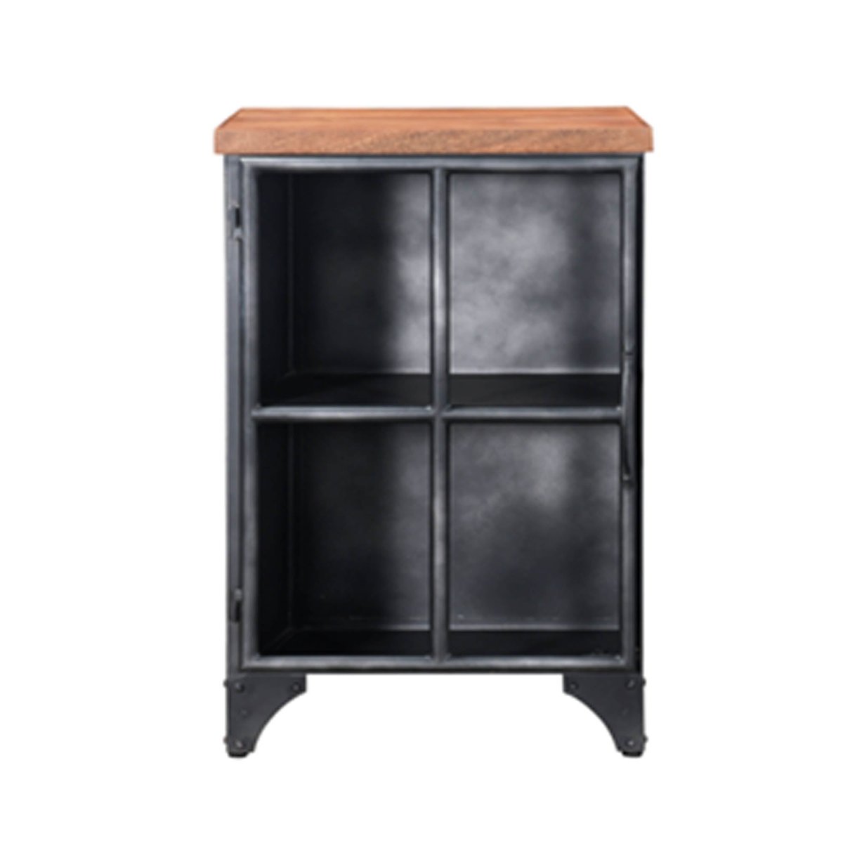 LH Home Tradition Wooden Black Accent Cabinet
