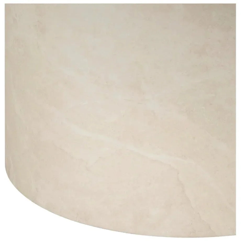 Travertino Concrete Outdoor Coffee Table -- view 3