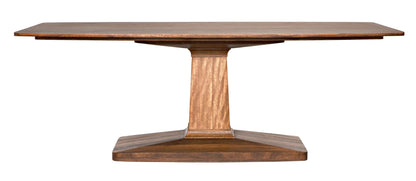 Travis Table, Dark Walnut-Dining Tables-Noir-Sideboards and Things