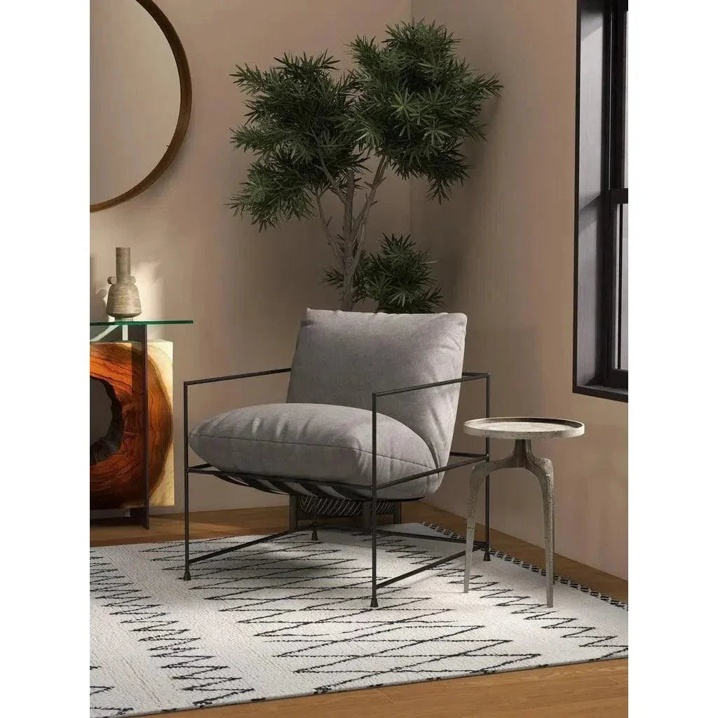 Trent Stain Resistant Accent Chair - LOOMLAN - Urbia - Accent Chairs