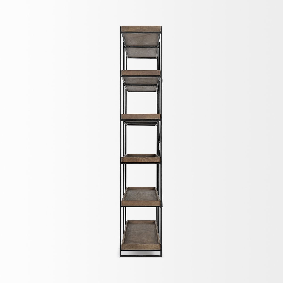 Mercana Trey Five Tray Shelf Shelving Unit